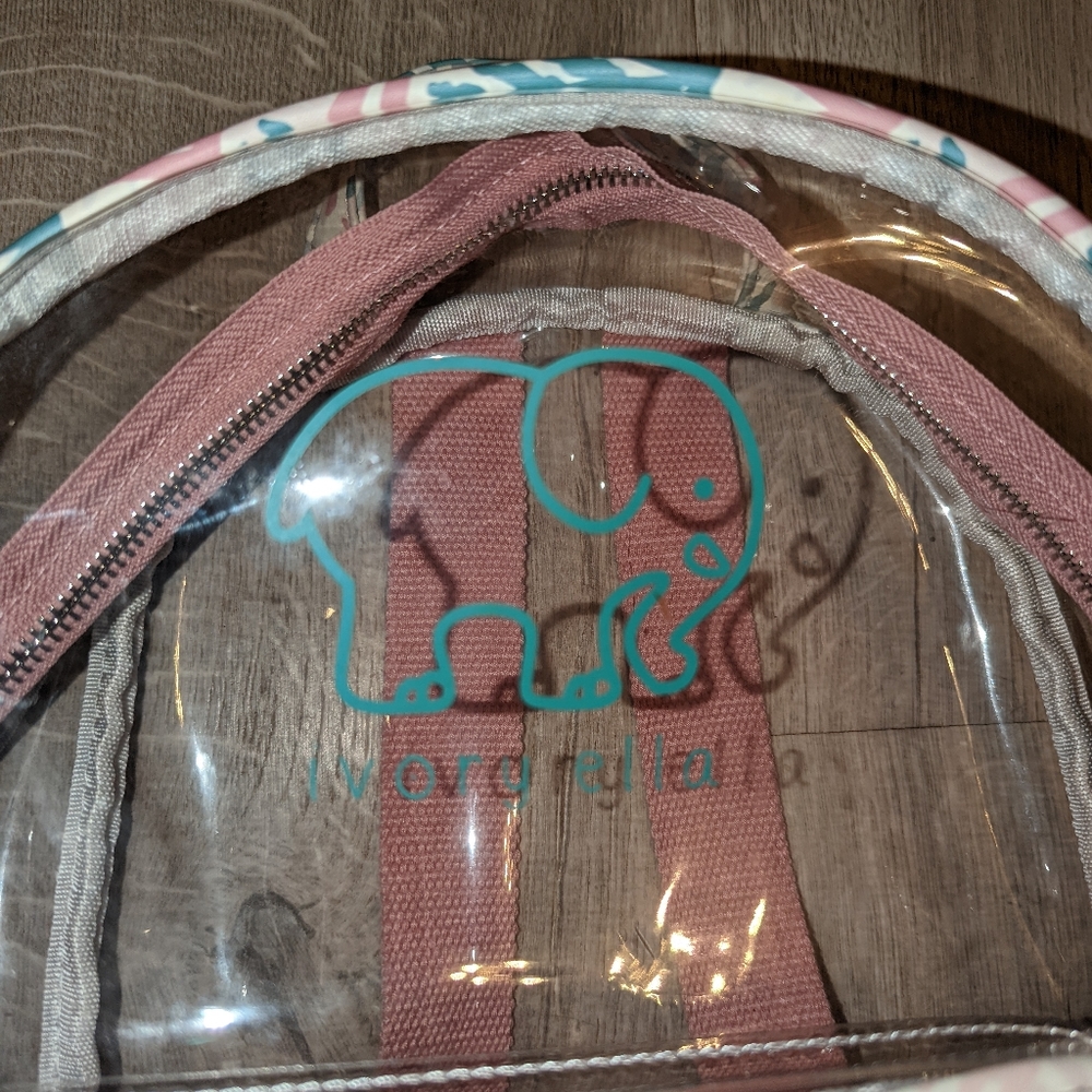 Ivory Ella Backpack & Accessory Bag - Picture 3 of 3